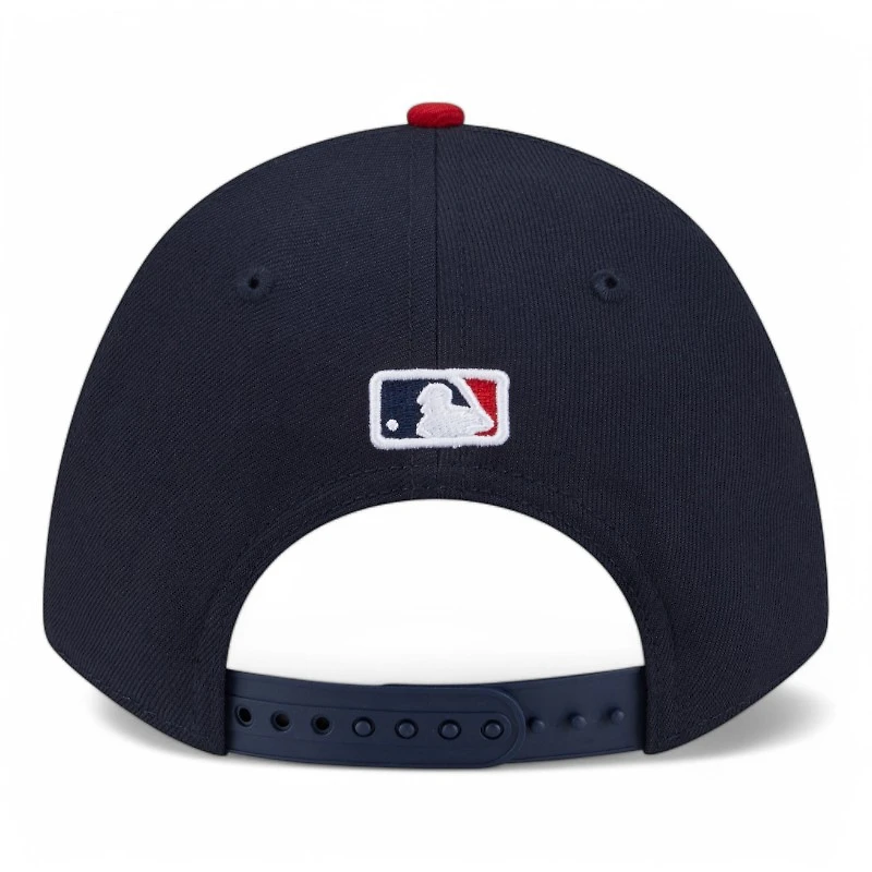 Atlanta Braves Navy New Era 9FORTY M-Crown Adjustable Hat