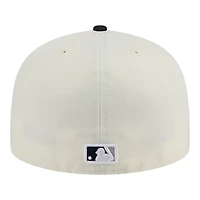 New York Yankees Chrome and Navy Era 59FIFTY Fitted Hat