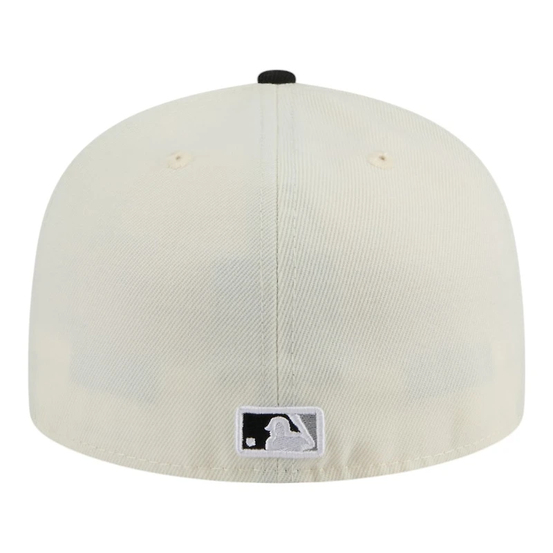 Chicago White Sox Chrome and Black New Era 59FIFTY Fitted Hat