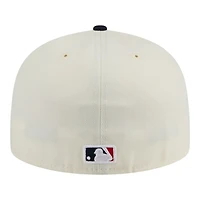 Boston Red Sox Chrome and Navy New Era 59FIFTY Fitted Hat