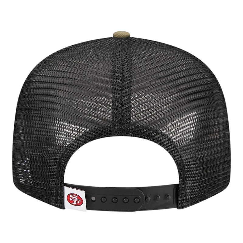 San Francisco 49ers Woodland Camo Trucker New Era 9FIFTY Snapback Hat