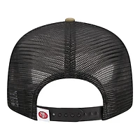 San Francisco 49ers Woodland Camo Trucker New Era 9FIFTY Snapback Hat