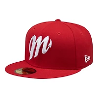 Diablos Rojos Del Mexico Red Home Liga Mexicana New Era 59FIFTY Fitted Hat