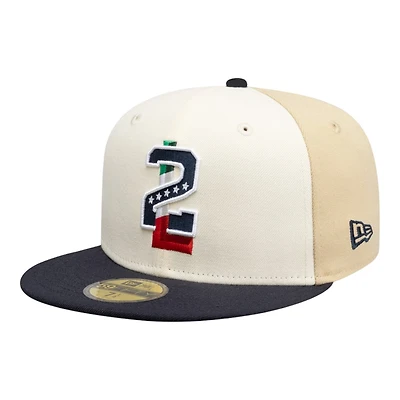 Tecolotes De Los Dos Laredos Navy Away Liga Mexicana New Era 59FIFTY Fitted Hat