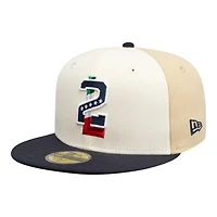 Tecolotes De Los Dos Laredos Navy Away Liga Mexicana New Era 59FIFTY Fitted Hat
