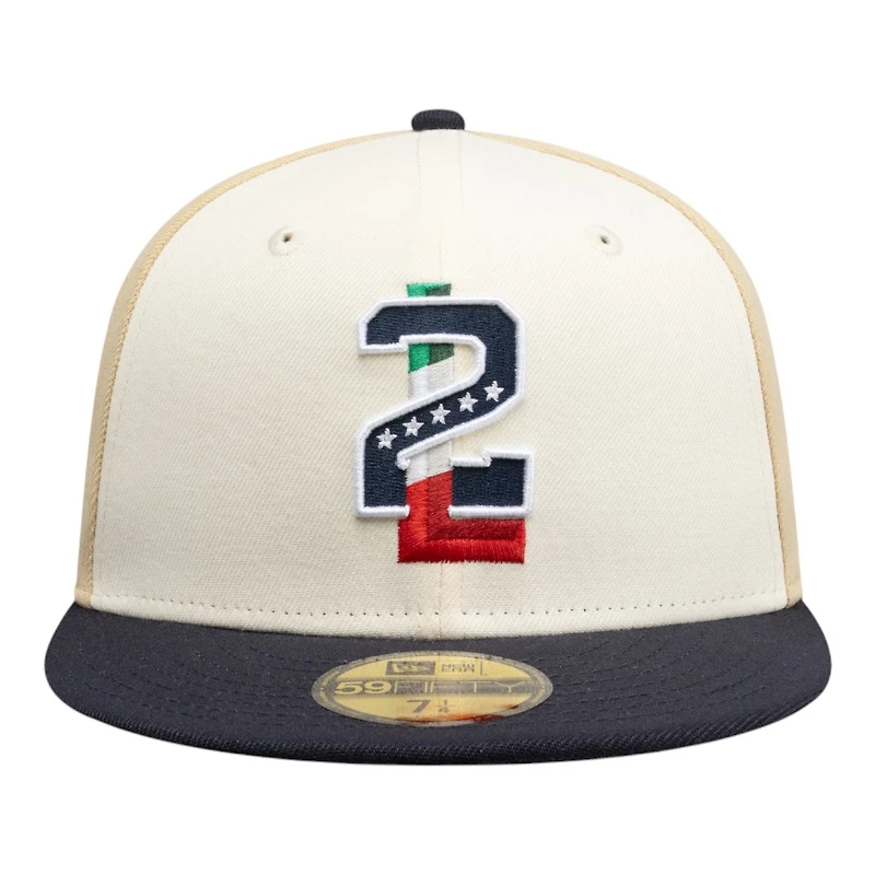 Tecolotes De Los Dos Laredos Navy Away Liga Mexicana New Era 59FIFTY Fitted Hat