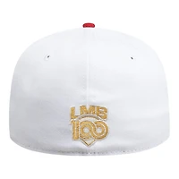 Toros De Tijuana White and Red Alternate Liga Mexicana New Era 59FIFTY Fitted Hat