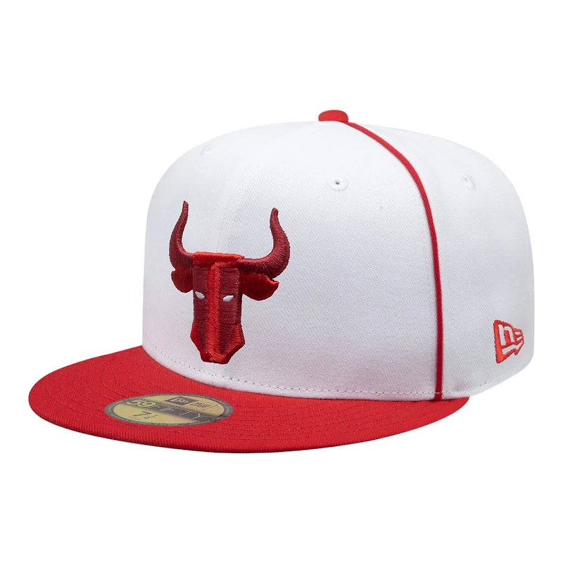 Toros De Tijuana White and Red Alternate Liga Mexicana New Era 59FIFTY Fitted Hat