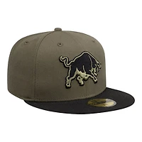 Toros De Tijuana Green and Black Alternate Liga Mexicana New Era 59FIFTY Fitted Hat