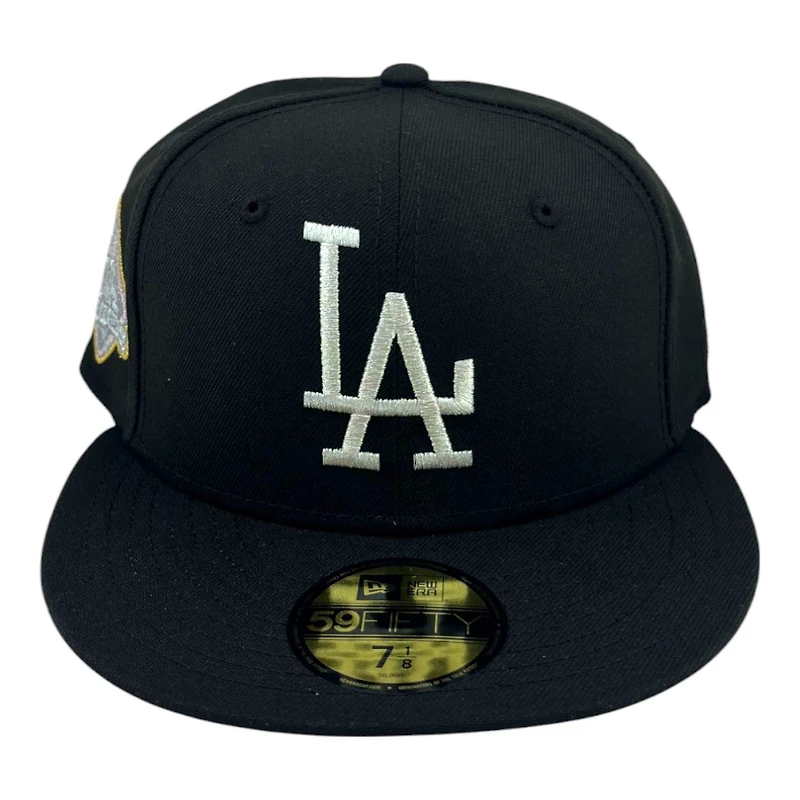 Los Angeles Dodgers Black Viva Patch Pink UV New Era 59FIFTY Fitted Hat