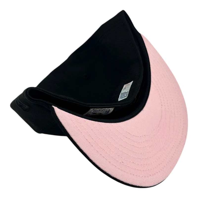 Los Angeles Dodgers Black Viva Patch Pink UV New Era 59FIFTY Fitted Hat