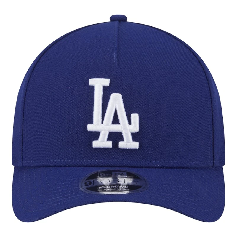 Los Angeles Dodgers Royal Blue New Era 9FORTY M-Crown A-Frame Adjustable Hat