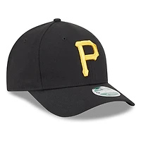 Youth Pittsburgh Pirates Black New Era 9FORTY M-Crown Adjustable Hat