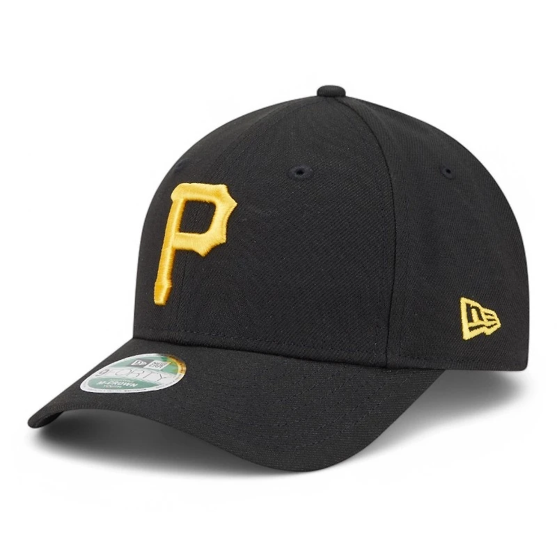Kids Pittsburgh Pirates Black New Era 9FORTY M-Crown Adjustable Hat