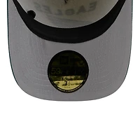 Philadelphia Eagles Cream and Midnight Green 2025 NFL Draft New Era A-Frame 59FIFTY Fitted Hat