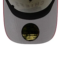 Kansas City Chiefs Cream and Red 2025 NFL Draft New Era A-Frame 59FIFTY Fitted Hat