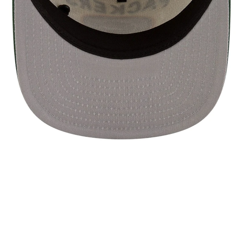 Green Bay Packers Cream and 2025 NFL Draft New Era A-Frame 59FIFTY Fitted Hat