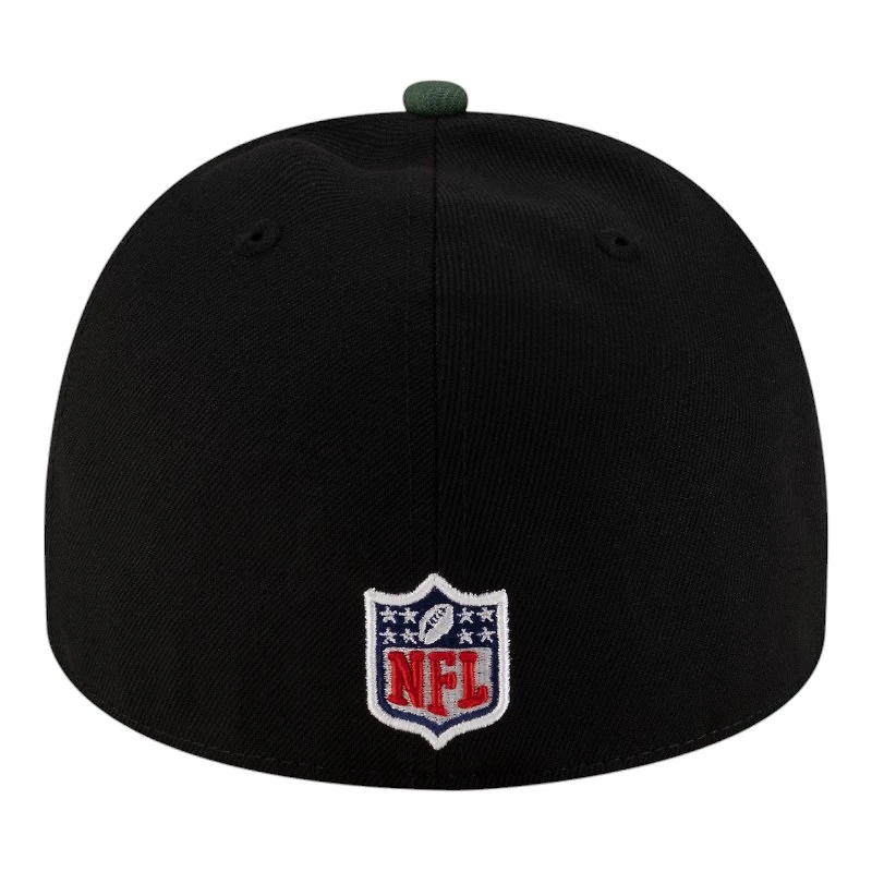 Green Bay Packers Black and 2025 NFL Draft On Stage New Era A-Frame 59FIFTY Fitted Hat