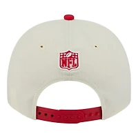 Kansas City Chiefs Cream and Red 2025 NFL Draft New Era A-Frame 9FIFTY Snapback Hat