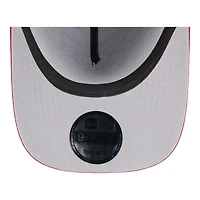 San Francisco 49ers Black and Red 2025 NFL Draft New Era A-Frame 9FIFTY Snapback Hat