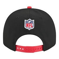 Houston Texans Black and Red 2025 NFL Draft New Era A-Frame 9FIFTY Snapback Hat