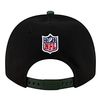 Green Bay Packers Black and Green 2025 NFL Draft New Era A-Frame 9FIFTY Snapback Hat