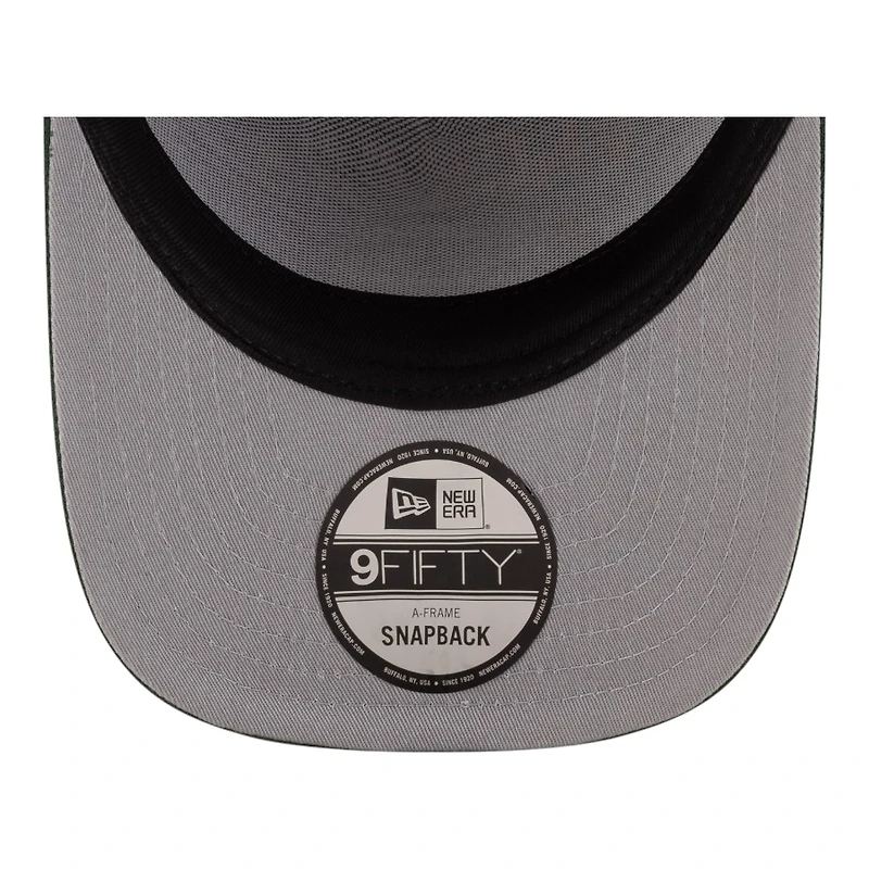 Green Bay Packers Black and Green 2025 NFL Draft New Era A-Frame 9FIFTY Snapback Hat