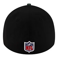 Green Bay Packers Black and 2025 NFL Draft New Era 39THIRTY Flex Hat