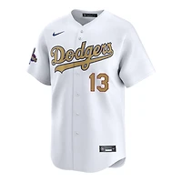 Youth Los Angeles Dodgers Max Muncy 2025 Gold Collection Nike Limited White Home Player Jersey