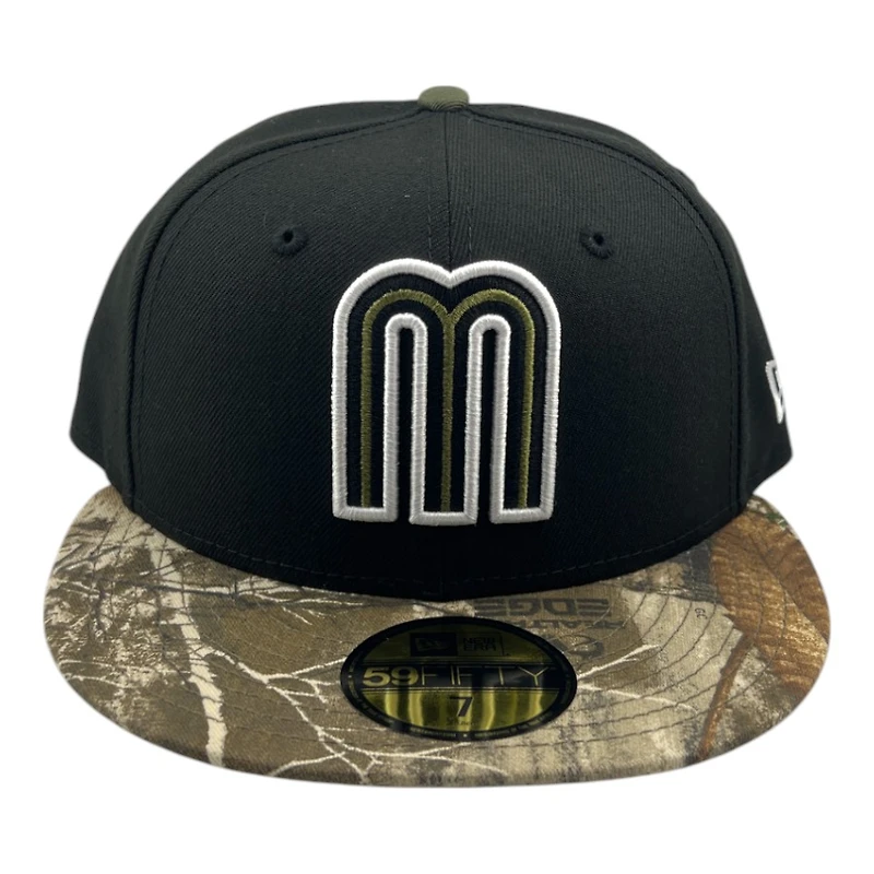 Mexico Black and Realtree Grey UV New Era 59FIFTY Fitted Hat