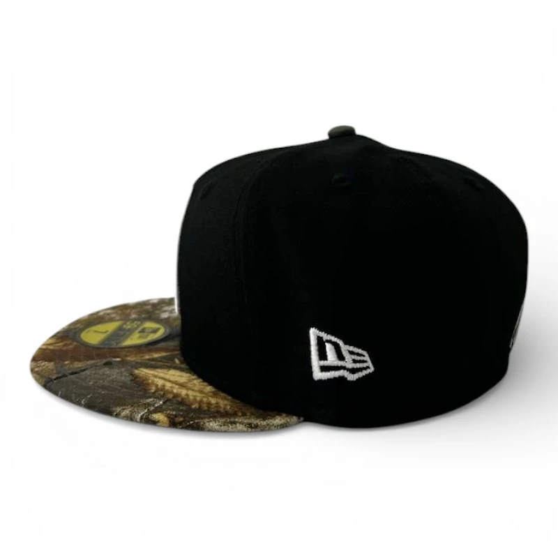 Mexico Black and Realtree "Viva La Raza Collection" Grey UV New Era 59FIFTY Fitted Hat
