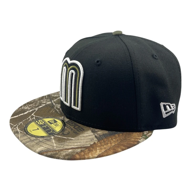 Mexico Black and Realtree Grey UV New Era 59FIFTY Fitted Hat