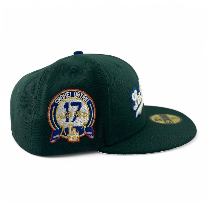 Los Angeles Dodgers Green "SHO-Time Collection" New Era 59FIFTY Fitted Hat