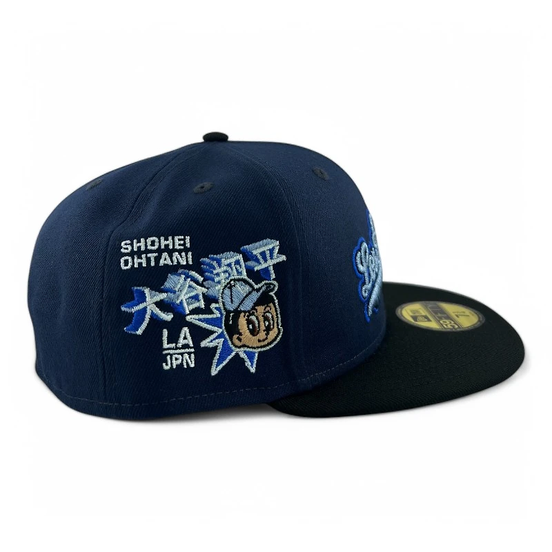 Los Angeles Dodgers Blue and Black "SHO-Time Collection" New Era 59FIFTY Fitted Hat