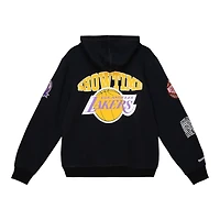 Los Angeles Lakers Black Team Origins Mitchell & Ness Fleece Pullover Hoodie