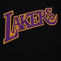 Los Angeles Lakers Black Team Origins Mitchell & Ness Fleece Pullover Hoodie
