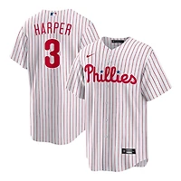 Philadelphia Phillies Bryce Harper Nike White Home Replica Player Jersey