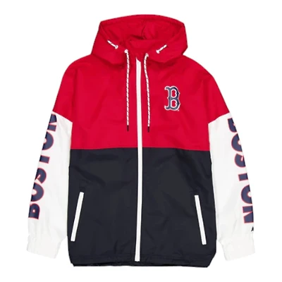 Boston Red Sox Navy and Leisure New Era Windbreaker Jacket