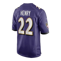 Baltimore Ravens Derrick Henry Purple Nike Game Jersey