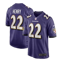 Baltimore Ravens Derrick Henry Purple Nike Game Jersey