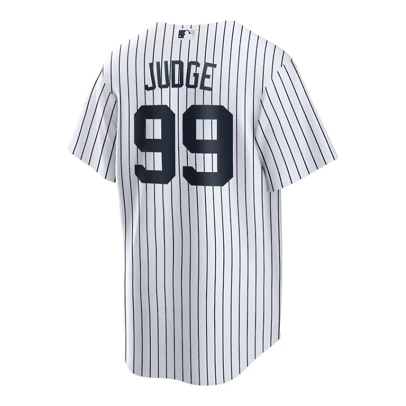 New York Yankees Aaron Judge Nike White Pinstripe Home Replica Player Jersey