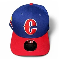 Colombia Dark Royal and Scarlet WBC New Era 9SEVENTY Stretch Snapback Hat