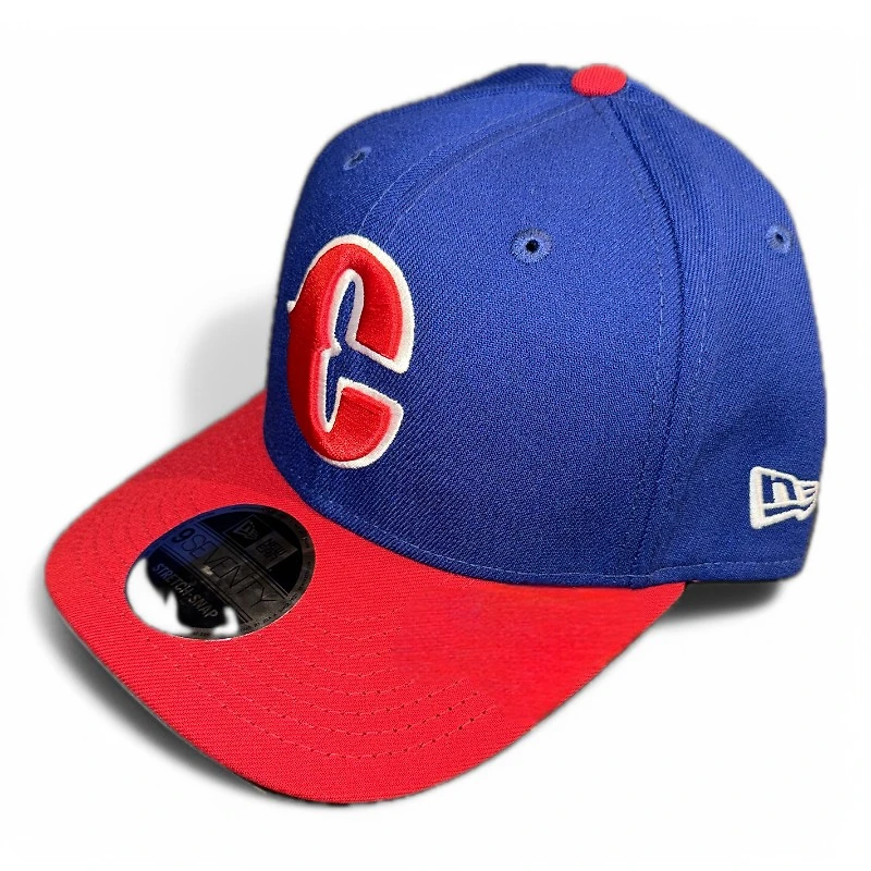 Colombia Dark Royal and Scarlet WBC New Era 9SEVENTY Stretch Snapback Hat