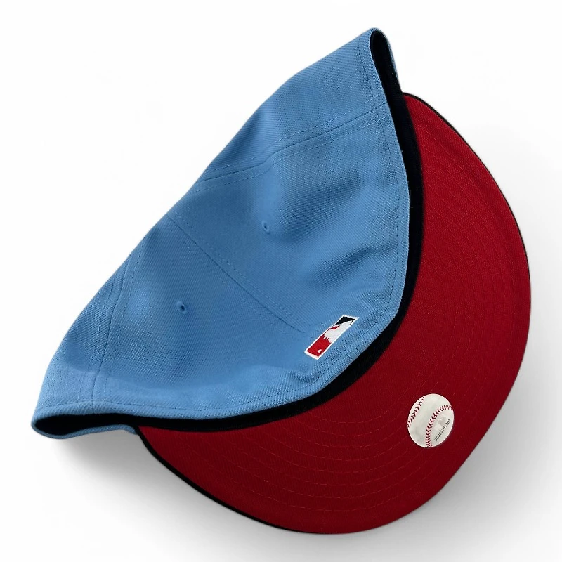 Los Angeles Dodgers Blue and Black "2025 Easter Pack" Red UV New Era 59FIFTY Fitted Hat