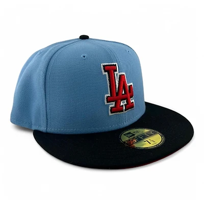 Los Angeles Dodgers Blue and Black "2025 Easter Pack" Red UV New Era 59FIFTY Fitted Hat