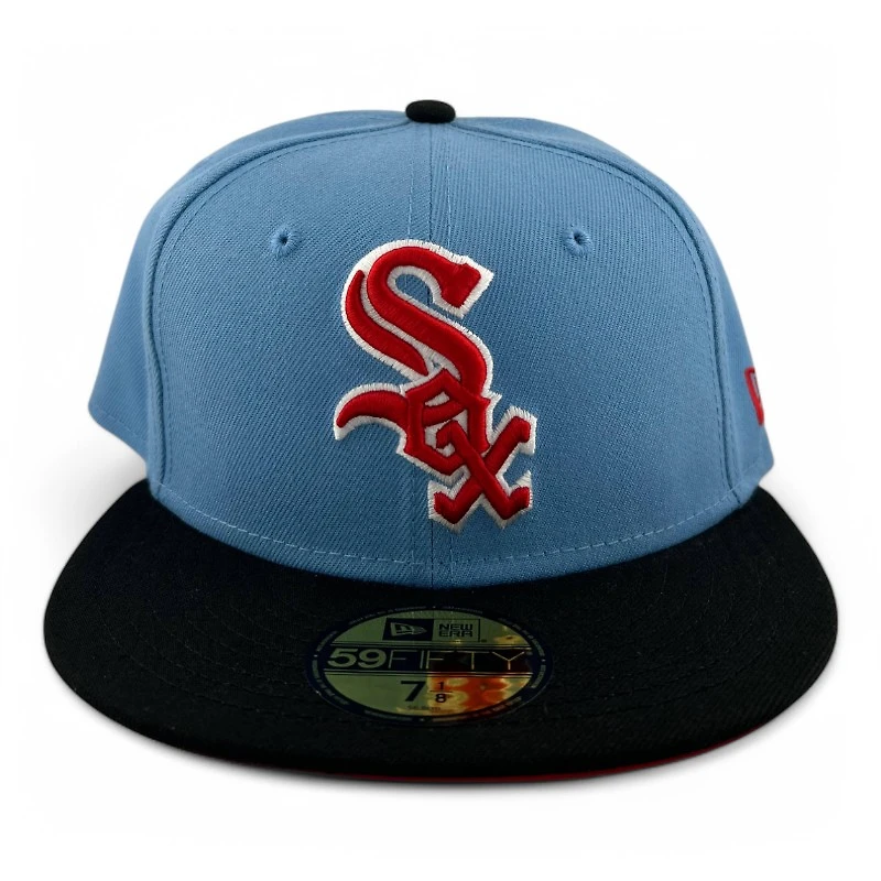 Chicago White Sox Blue and Black "2025 Easter Pack" Red UV New Era 59FIFTY Fitted Hat