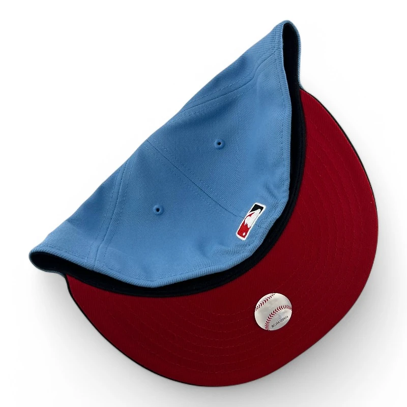 Brooklyn Dodgers Blue and Black "2025 Easter Pack" Red UV New Era 59FIFTY Fitted Hat