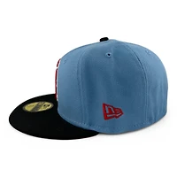 Brooklyn Dodgers Blue and Black "2025 Easter Pack" Red UV New Era 59FIFTY Fitted Hat
