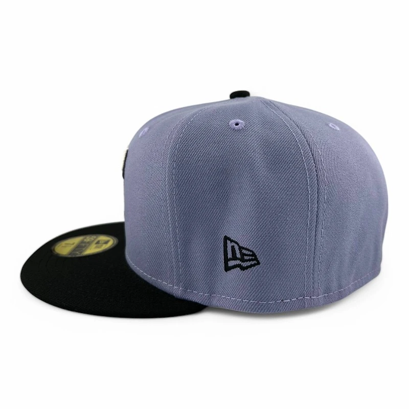 Texas Rangers Lavender and Black "2025 Easter Pack" Gray UV New Era 59FIFTY Fitted Hat