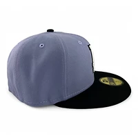 Los Angeles Dodgers Lavender and Black "2025 Easter Pack" Gray UV New Era 59FIFTY Fitted Hat